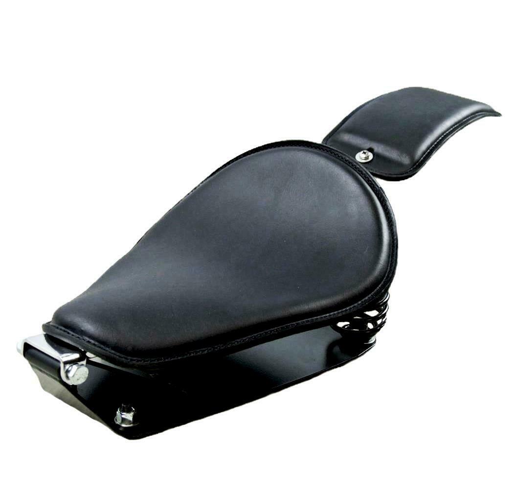1982-2003 Harley Sportster Spring Seat Black Conversion Mounting Kit P-Pad blkcs - Mother Road Customs