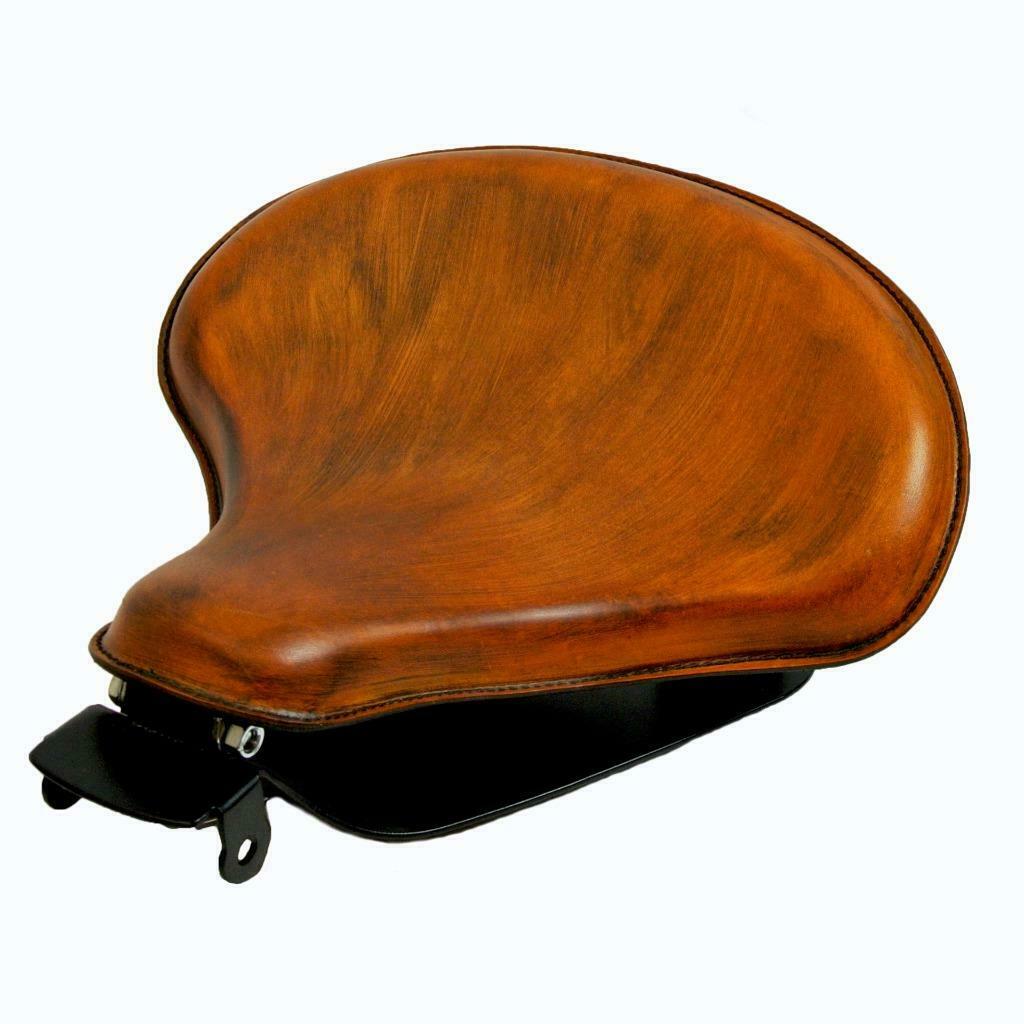 2010-2022 Harley Sportster Tractor Spring Seat  Mounting Kit 15x14 Antique Tan