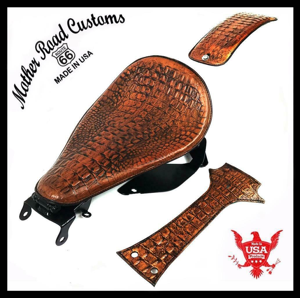 2018-20 Harley Softail Spring Seat P-Pad T Bib Conversion Mounting Kit 11x16" bc - Mother Road Customs