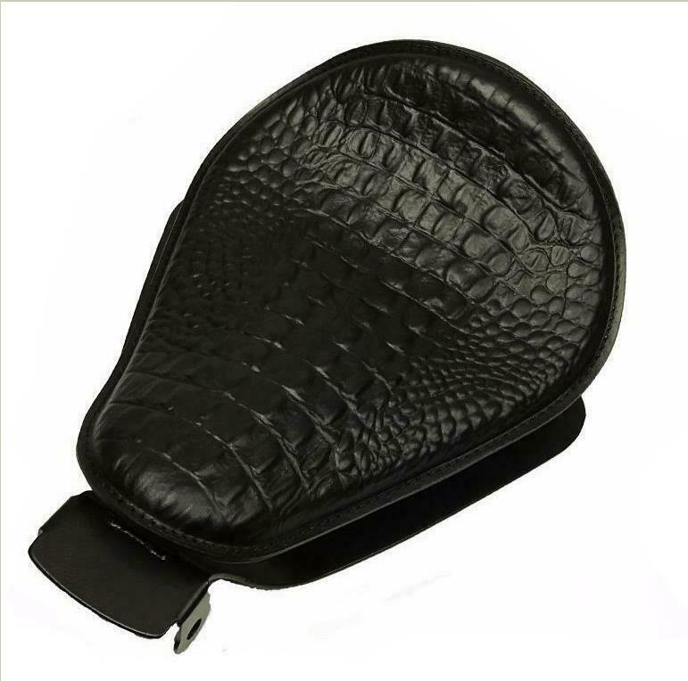 2004-2006 Harley Sportster Spring Seat Mounting Kit 10x13 Black Alligator bc - Mother Road Customs