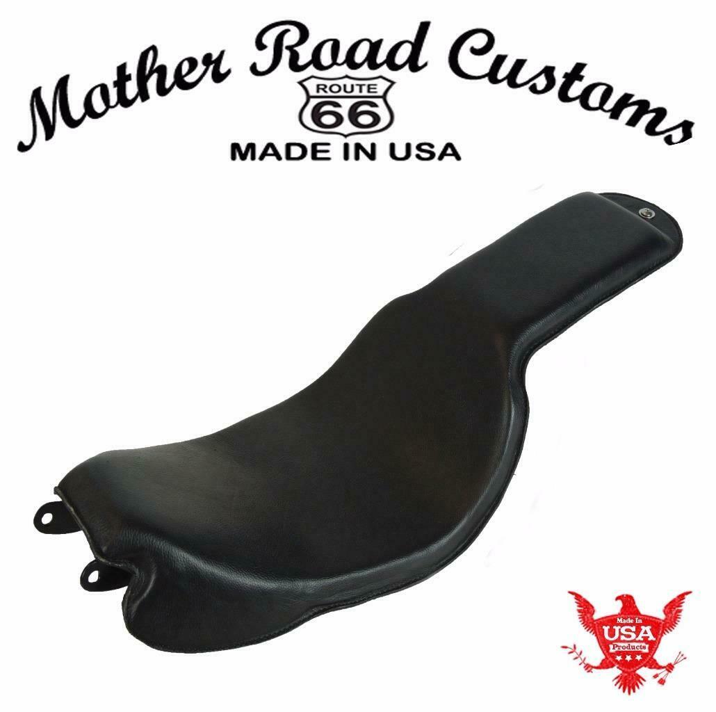 2006-2017 Harley Dyna On The Frame Black Seat All Models Low Rider Super Wide - Mother Road Customs