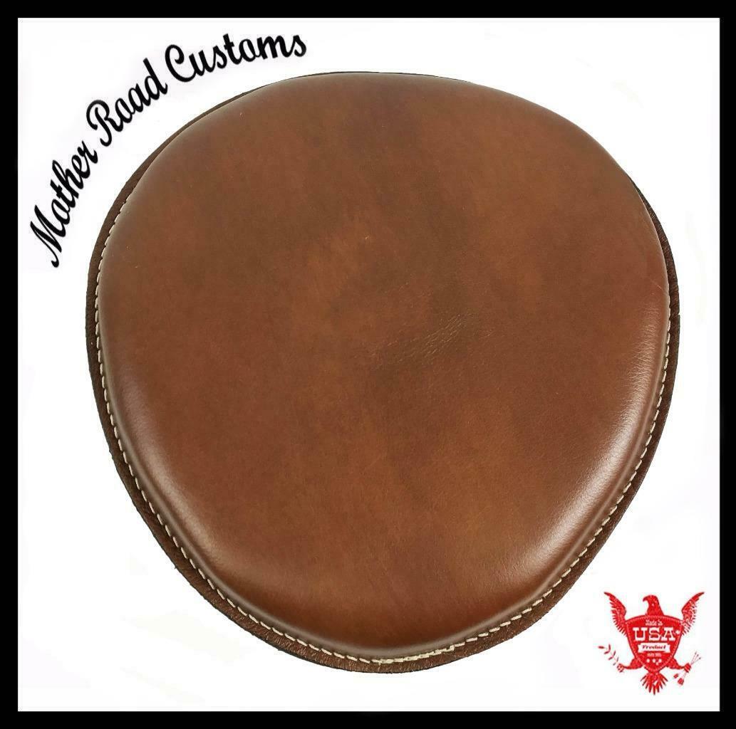 2015-2020 Indian Scout  Back Rest Desert Tan LeatherFits Stock Back Rest Bracket - Mother Road Customs