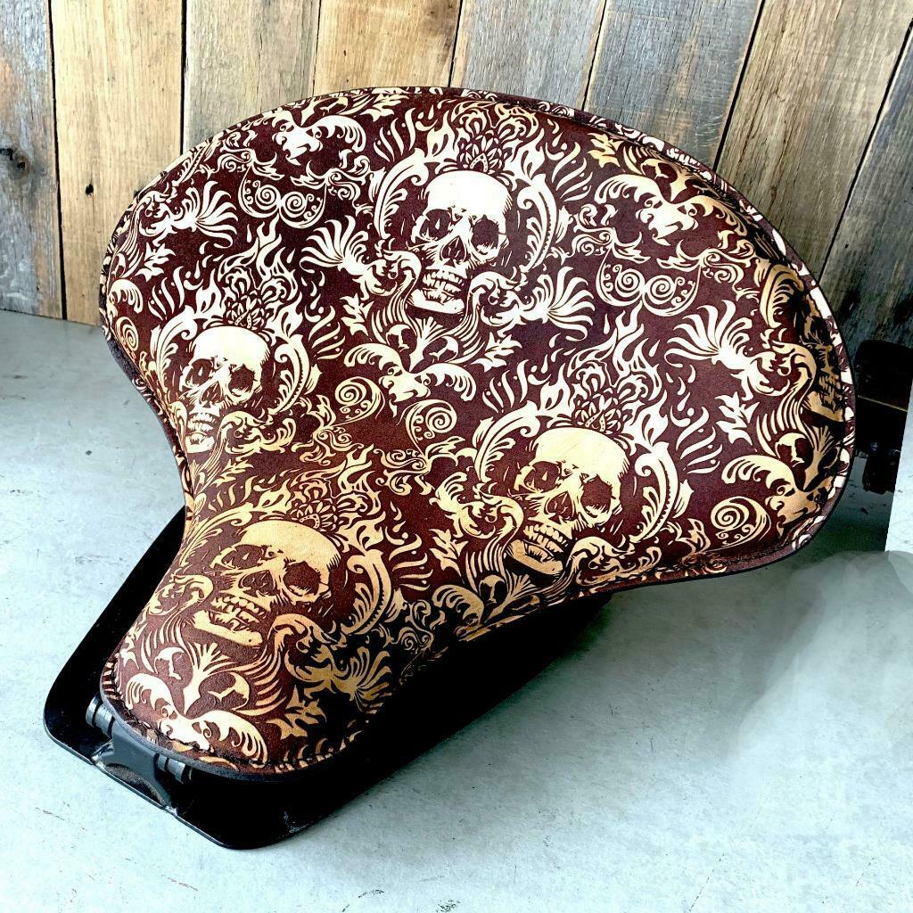 2015-2020 Indian Scout, Bobber Spring Tractor Seat 15x14 T Leather Mounting Kit - Mother Road Customs