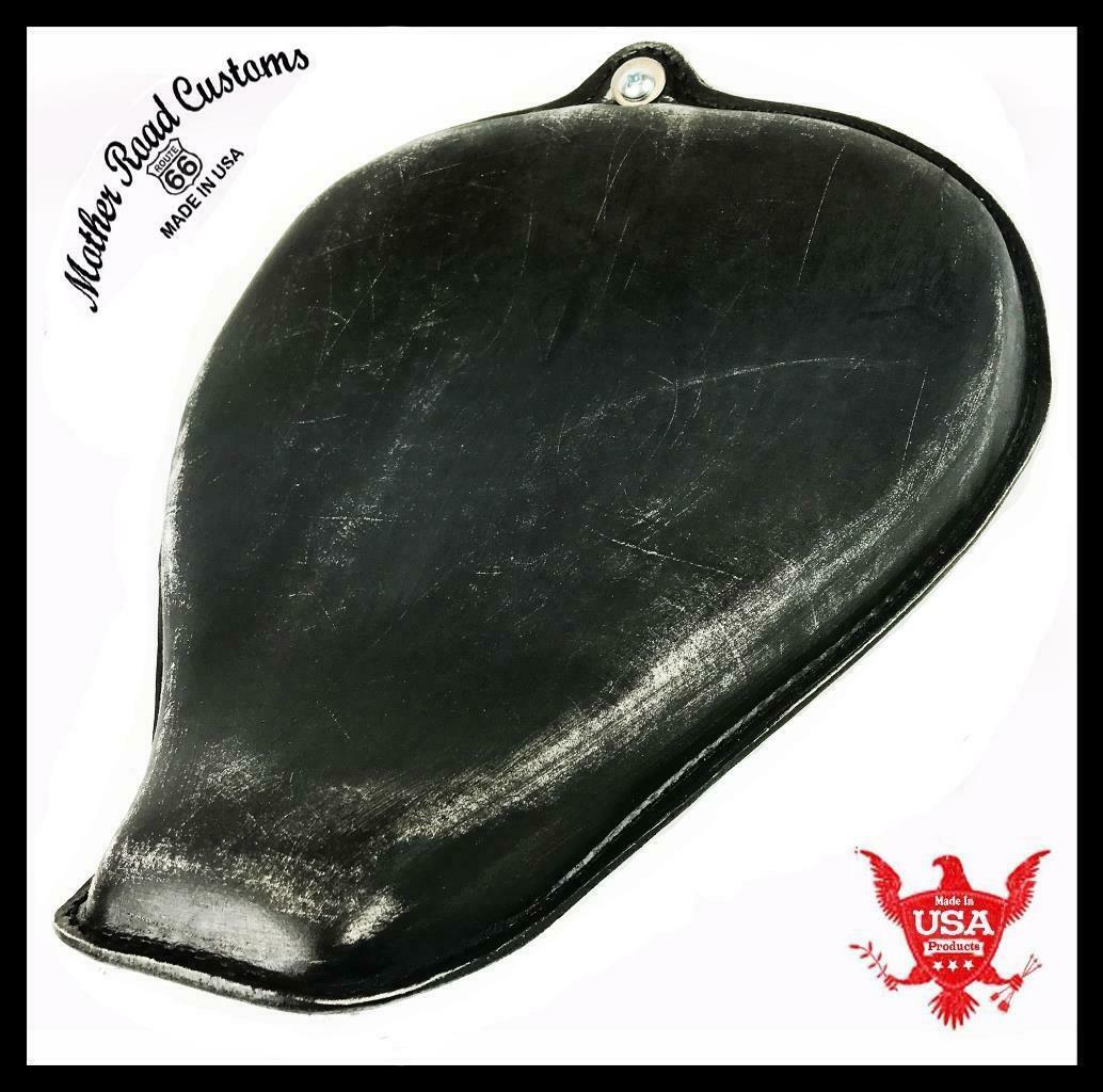 2010-2020 Harley Sportster On The Frame Seat Black Dist Leather All Models 48 - Mother Road Customs