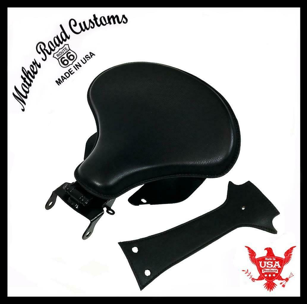 2018-20 Harley Softail Spring Seat Tank Bib Conversion Mounting Kit 15x14 Black - Mother Road Customs