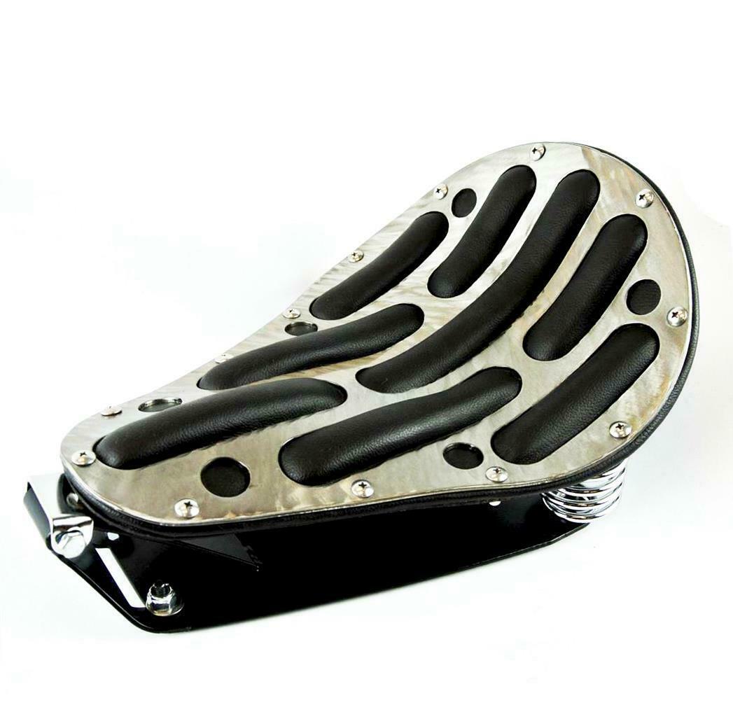 1982-2003 Harley Sportster Seat Spring Mounting Kit Black 10x14 Easy Rider MRC c - Mother Road Customs