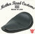 Seat Spring Chopper Harley Sportster Smooth Black Leather White Stitching - Mother Road Customs