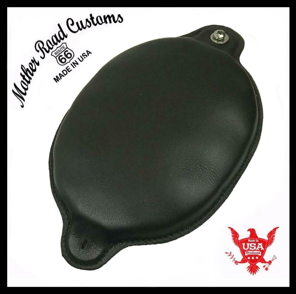 2007-2009 Harley Sportster Spring Seat Leather ECM Cover - Mother Road Customs