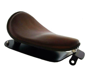 2010-2020 Harley Sportster Seat Rigid Mounting Kit Fits All Models Brown Leather - Mother Road Customs