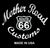 Seat Chopper Harley Sportster Bobber Cafe 11x14" Black Tuck Roll Leather - Mother Road Customs