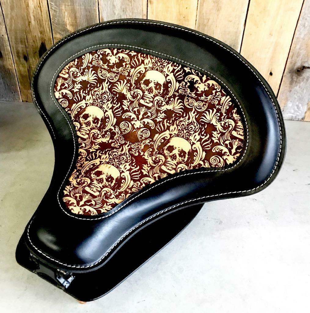2015-2020 Indian Scout, Bobber Spring Tractor Seat 15x14 Leather Mounting Kit - Mother Road Customs