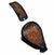 2004-2006 Sportster Harley Seat pad Kit Ant Brn Gator All  Models Leather USA bc - Mother Road Customs