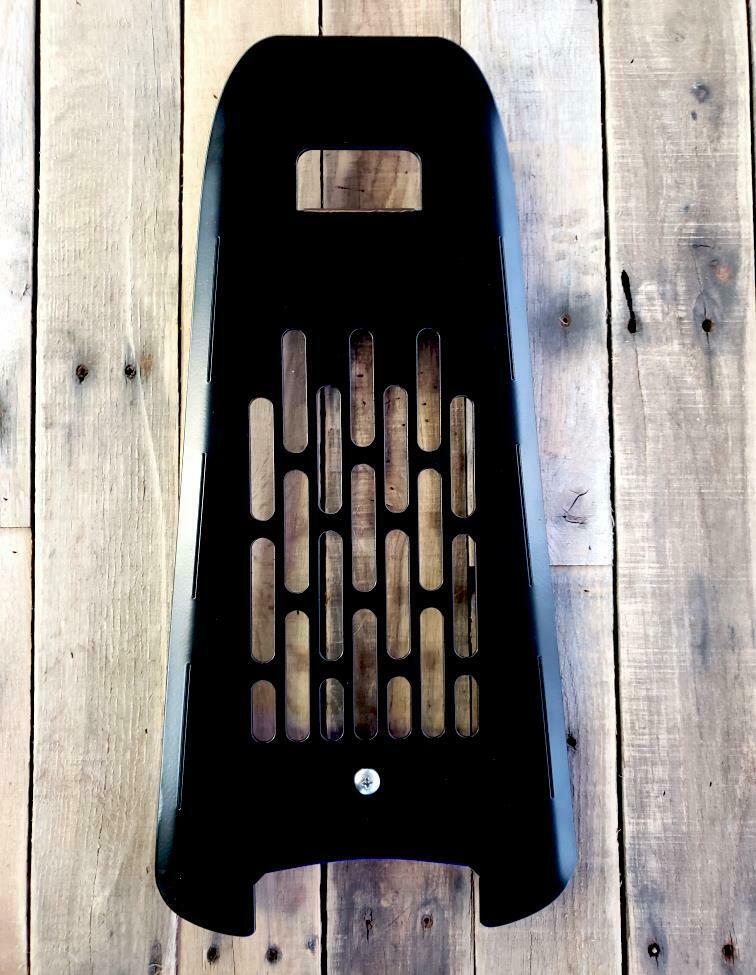 2018-2020 HARLEY SOFTAIL Engine Frame Rock Guard 1 pc Black Steel Powder Coat - Mother Road Customs