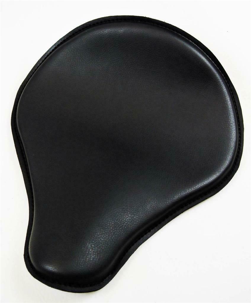 Seat Spring Solo Chopper Harley Sportster Nightster Bobber 12x13 Black Pleather - Mother Road Customs