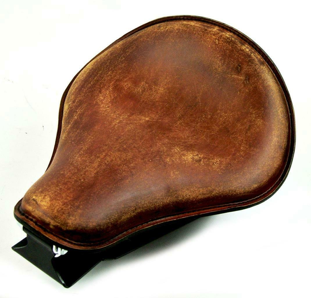 Spring Seat 1985-2016 Honda Rebel 250 Mounting KIT Brown Distress Bobber USA MRC - Mother Road Customs