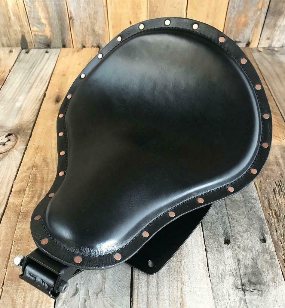 2006-2017 Harley Dyna Blk Spring Solo Seat Mounting Installation Kit Copper Riv - Mother Road Customs