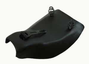 2014-2021 Indian Chief Black Leather Spring Seat Mounting Kit Pad Back Rest Bib bs