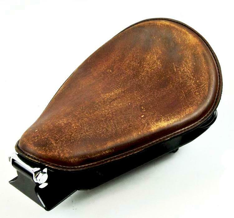 1985-2016 Honda Rebel 250 Spring Seat Mounting Bobber Kit Brown Distress USA bc - Mother Road Customs