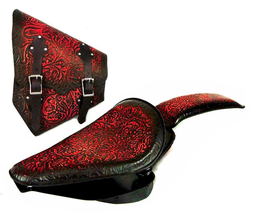 2000-2017 Harley Softail Spring Seat Pad Conversion Mounting Kit Ant Br Oak  bcs - Mother Road Customs