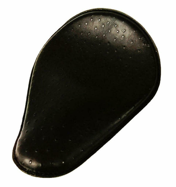 Spring Solo Seat Chopper Harley Sportster 10x13 Black Ostrich Leather ...