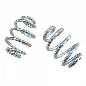 3" Coil Seat Springs Chrome Chopper Harley Sportster Dyna Softail Bobber Frame - Mother Road Customs