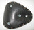 Spring Solo Seat Harley Sportster Chopper 14x16x1" Black Leather Brass Rivets