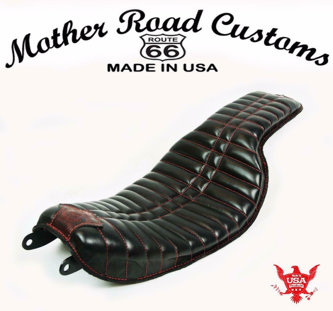 1996-2005 Seat Harley Dyna Blk On The Frame Fits All Models Low Rider Super Wide - Mother Road Customs