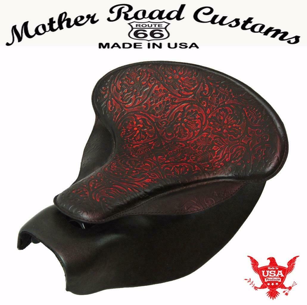 2014-2021 Indian Chief AntRed Oak Leather Spring Seat Mounting Conversion Kit bs