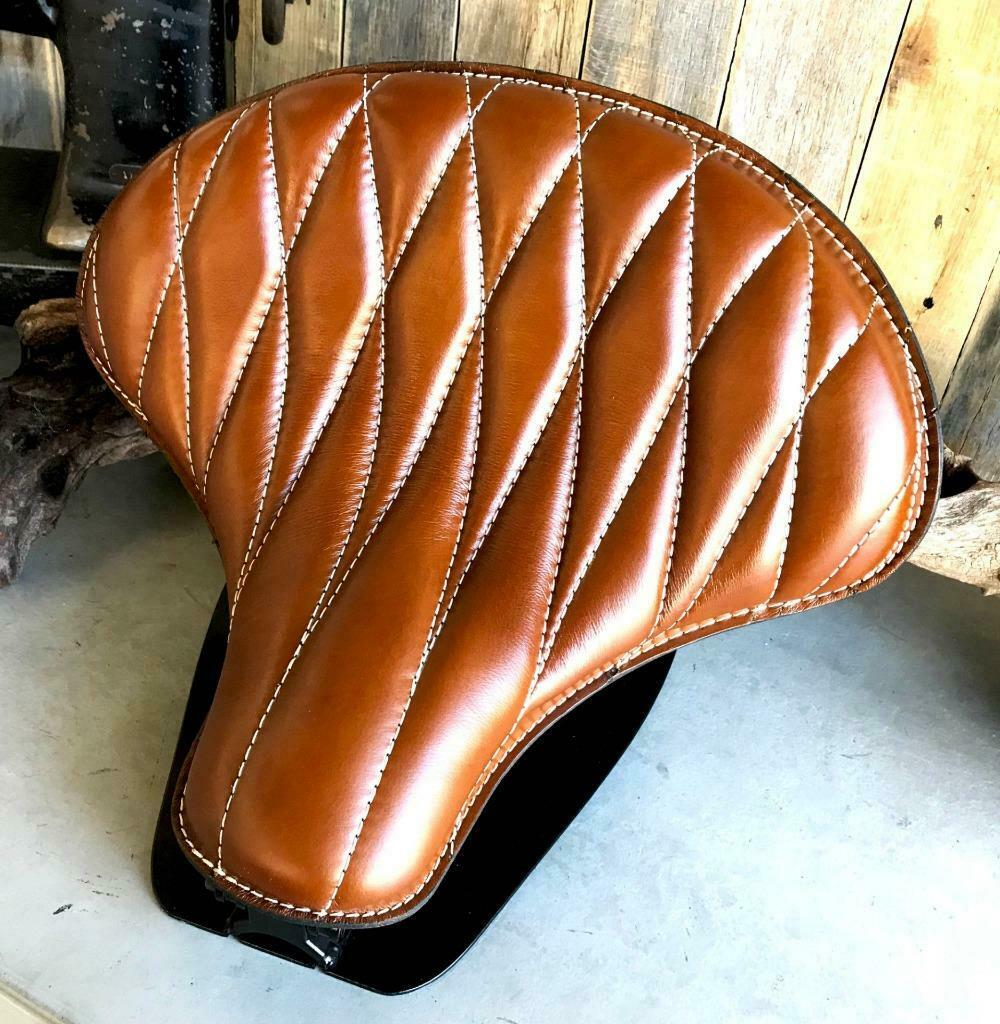 2015-2020 Indian Scout, Bobber Spring Tractor Seat 15x14 T Leather Mounting Kit - Mother Road Customs