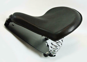 2015-20 Indian Scout & Bobber Spring Tractor Seat 15x14" Blk Mounting Kit Pad cs - Mother Road Customs