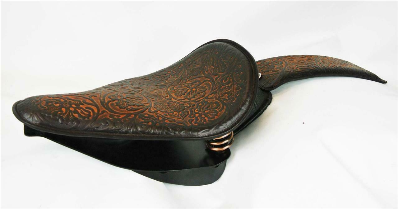 2000-2017 Harley Softail Spring Seat Ant Brown Pad Conversion Mounting Kit cocs - Mother Road Customs