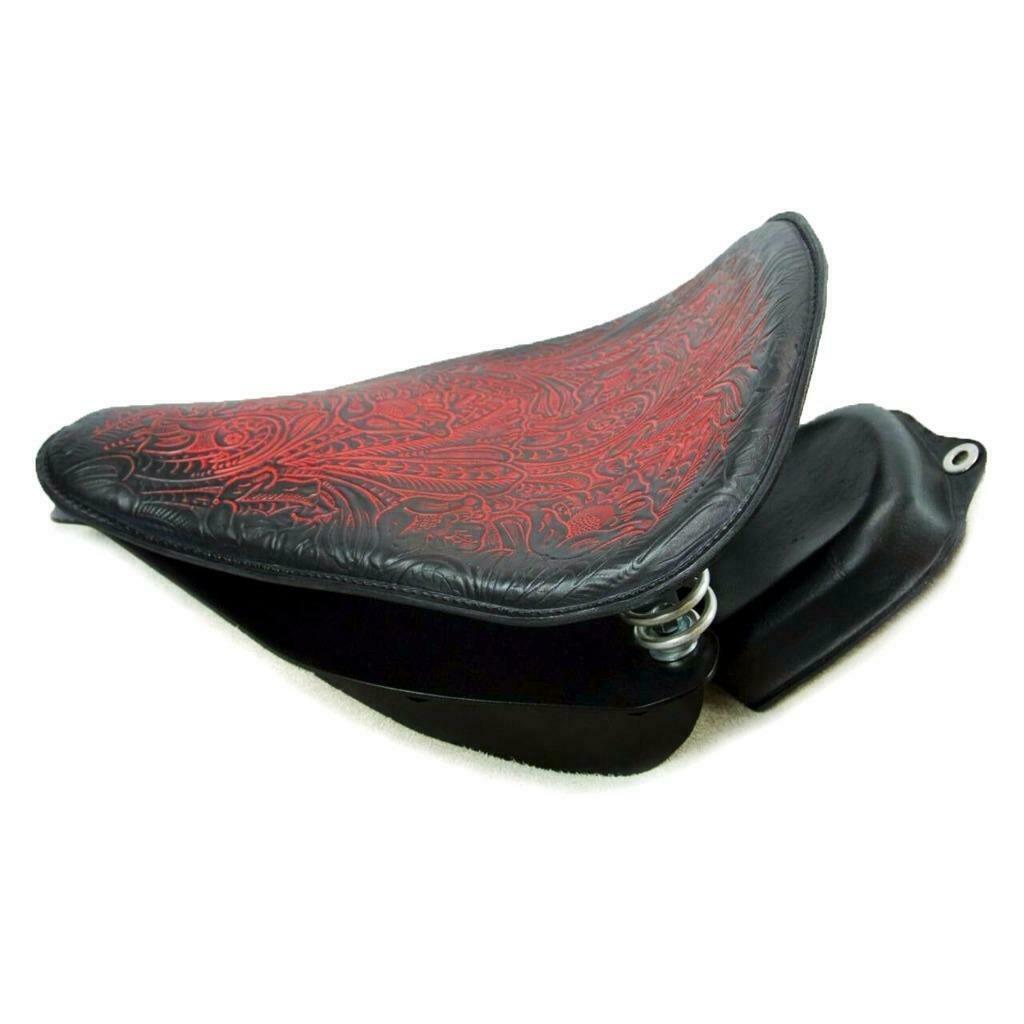 2000-2017 Harley Softail Spring Seat Ant Red Tooled Conversion Mounting Kit  cs - Mother Road Customs