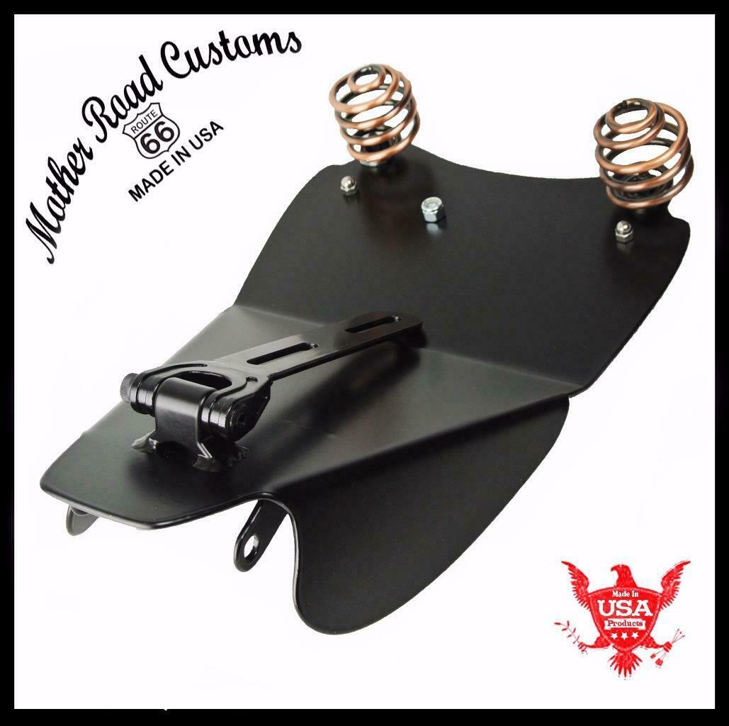 2006-2017 Harley Dyna Spring Solo Seat Conversion Mounting Long Reach Kit 2" cos - Mother Road Customs