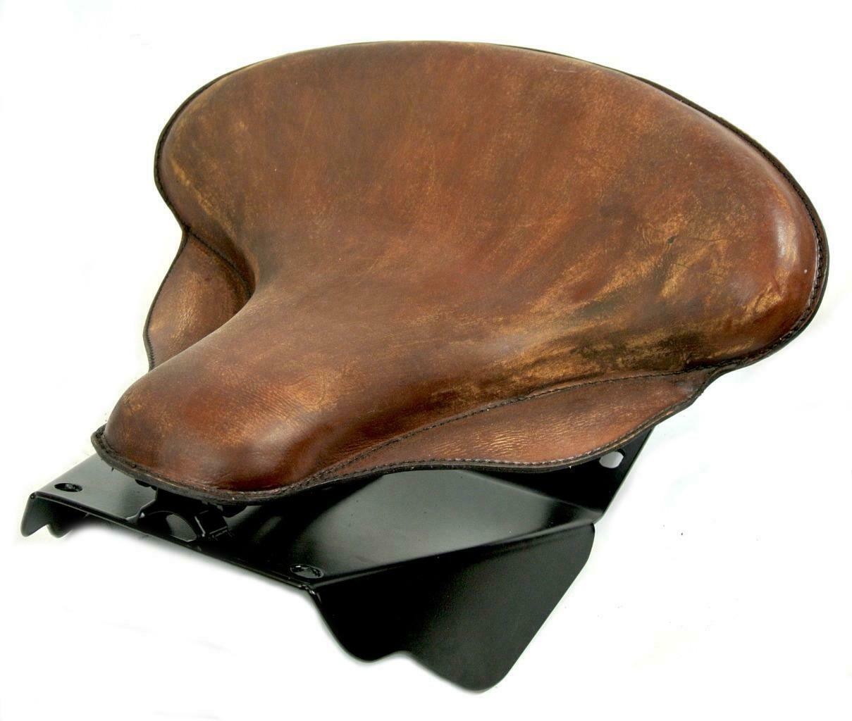 Harley Touring Spring Seat Conversion Mounting Kit 1998-2020 Brn D Leather bcs - Mother Road Customs