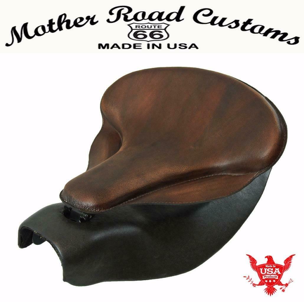 2014-2021 Indian Chief Custom Brown Distres Leather Spring Seat Mounting  Kit bs