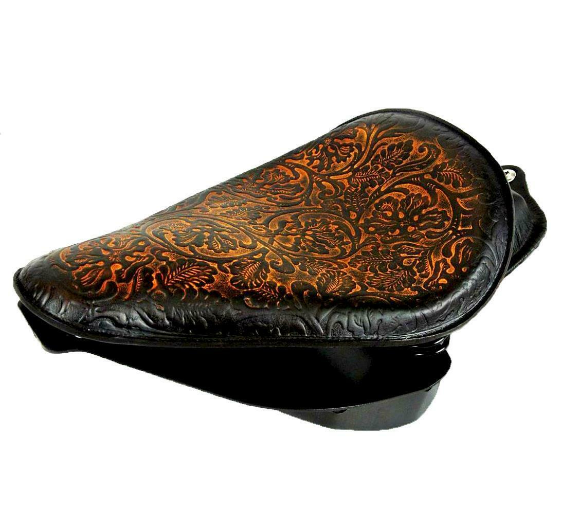 2000-2017 Harley Softail Spring Seat Conversion Mounting Kit Ant Br Oak Leaf bc - Mother Road Customs