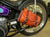 Black Leather Tool Roll Bag Saddle Harley Chopper Bobber Motorcycle Sportster - Mother Road Customs