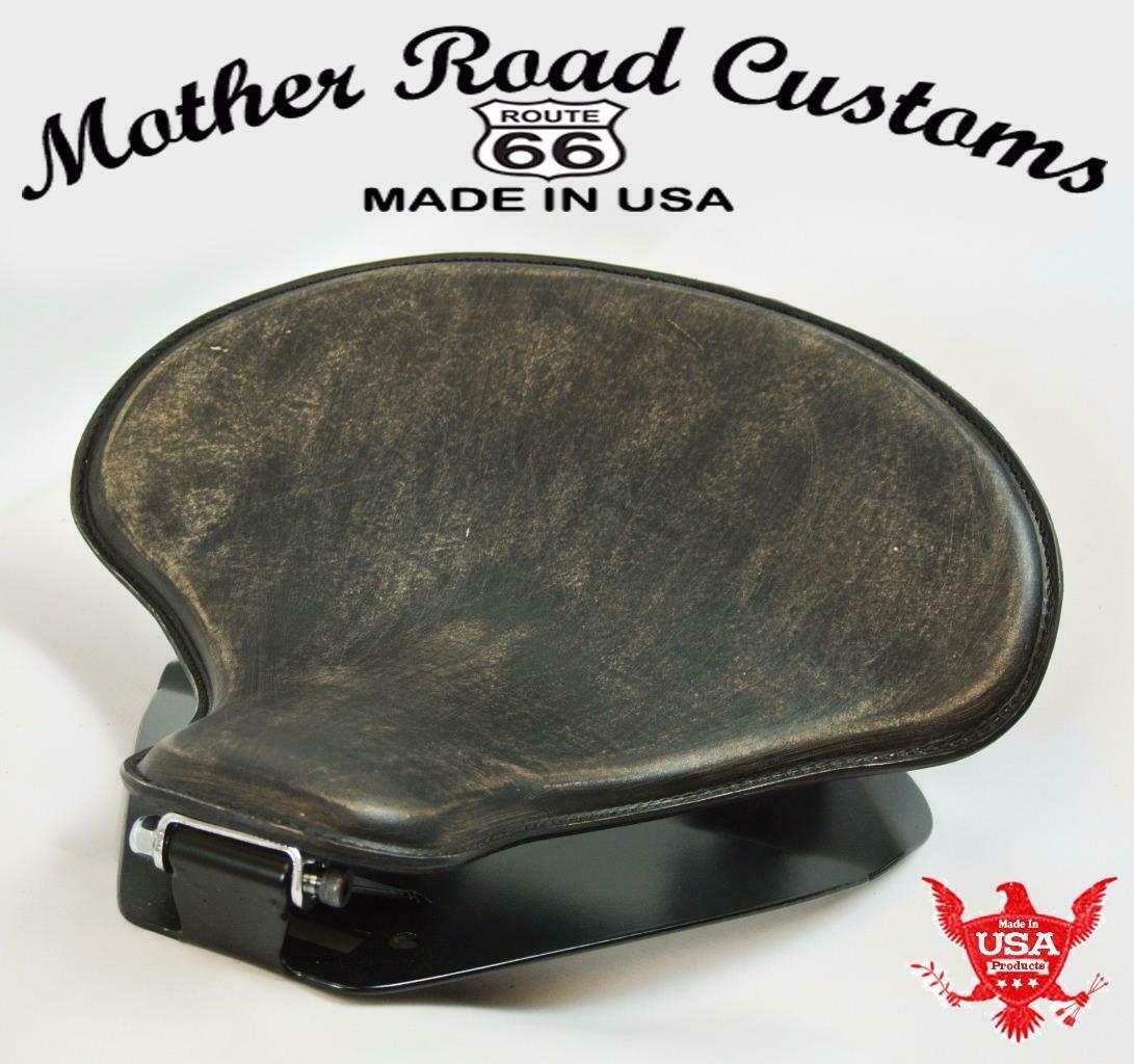 1998-2020 Yamaha V Star 650 Spring Solo Seat Mounting Conversion Kit blk Dist bc - Mother Road Customs