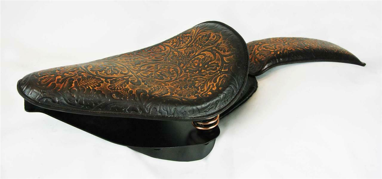 2000-2017 Harley Softail Spring Seat Pad Conversion Mounting Kit AntBr Oak  cocs - Mother Road Customs