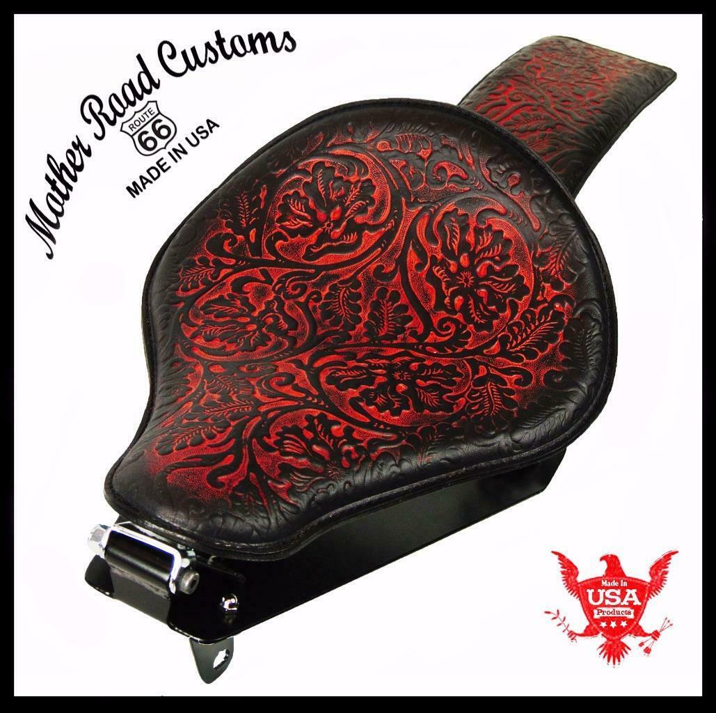 2014-2020 Yamaha Bolt Spring Seat Conversion Kit P-Pad R-Spec Ant Red Oak Le bcs - Mother Road Customs