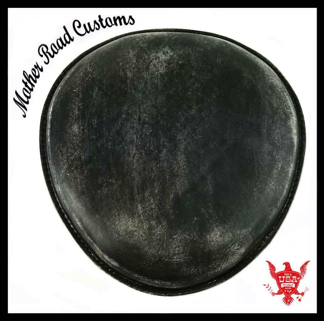 2015-2020 Indian Scout Back Rest Black Dist Leather Fits Stock Back Rest Bracket - Mother Road Customs