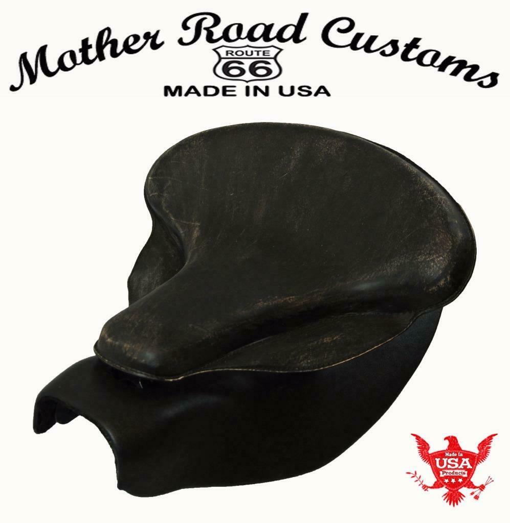 2014-2021 Indian Chief Custom Spring Seat Mounting Kit Black Distres Leather  bs