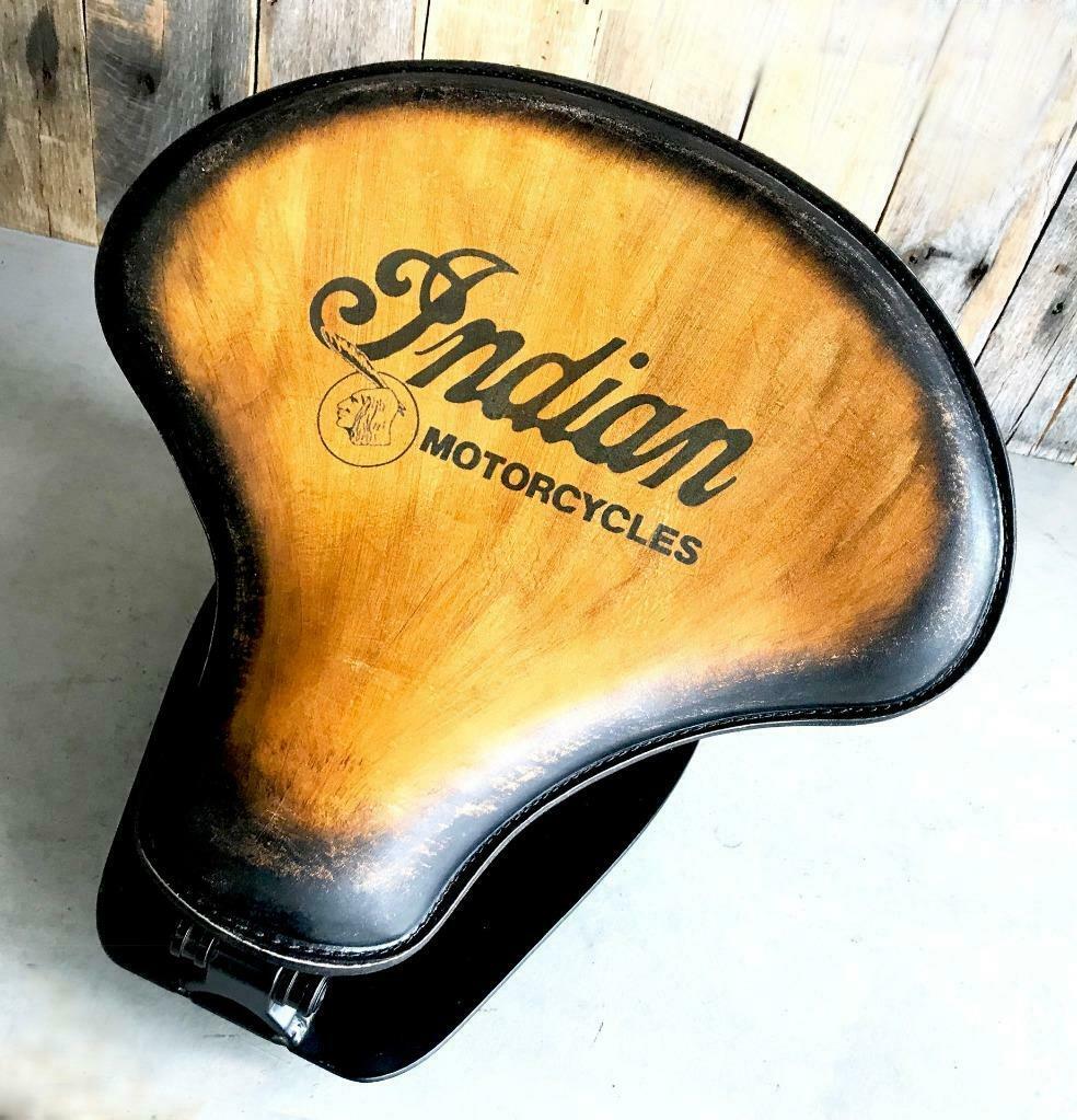 2015-2020 Indian Scout, Bobber Spring Seat 15x14 Tractor T Leather Mounting Kit - Mother Road Customs