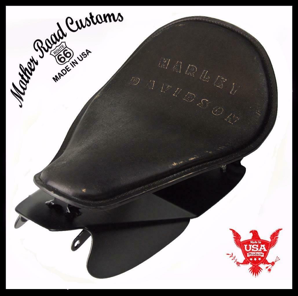 2006-2017 Harley Dyna Spring Blk Dist Tooled Seat Mounting Installation Kit bcs - Mother Road Customs