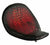 2010-2020 Harley Sportster Solo Seat High Back On The Frame AntRed Gator Leather - Mother Road Customs