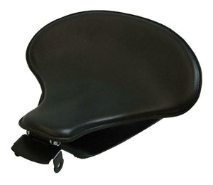 2010-2022 Sportster Spring Seat  Mounting Kit 15x14" Black Veg Leather USA pccs