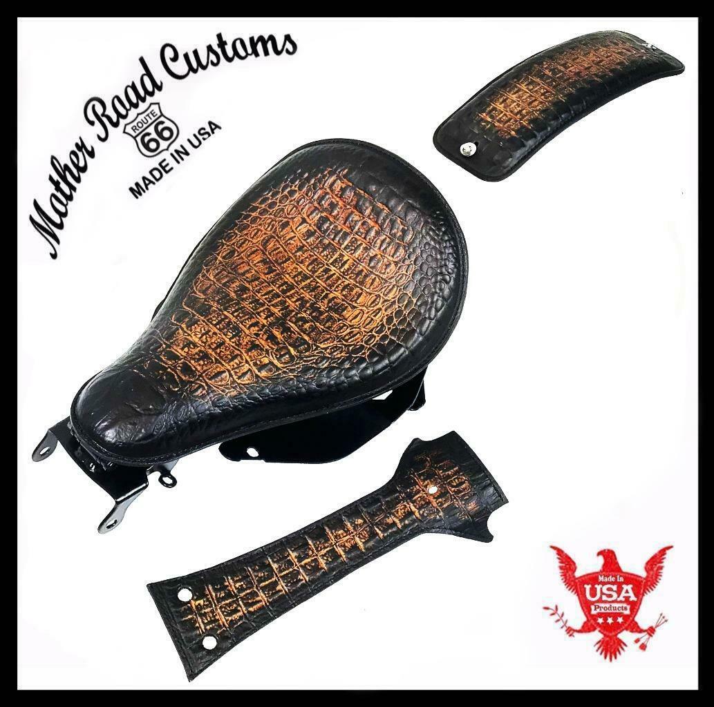 Seat 2018-20 Harley Softail 11x16" Spring Conversion Mounting Kit P-Pad T Bib bc - Mother Road Customs