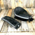 2004-2006 Sportster Harley Sring Seat  Mounitng Kit P-Pad Black Distres  Leather