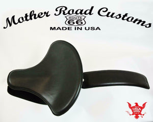 2015-20 Indian Scout & Bobber Spring Seat Tractor 15x14" Blk Mounting Kit Pad cs - Mother Road Customs