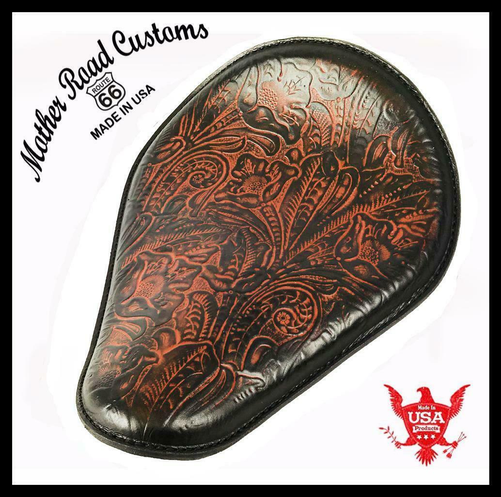 Custom leather clearance motorcycle seats harley